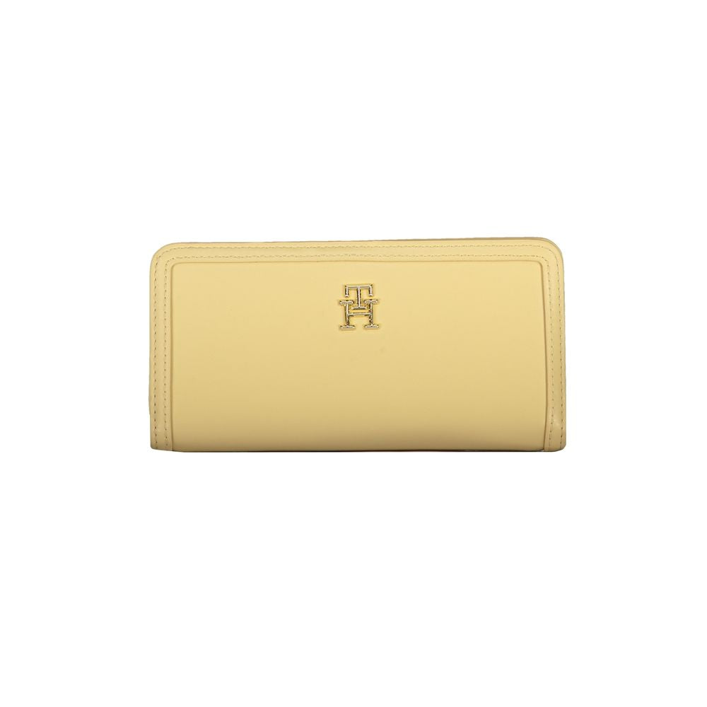 Tommy Hilfiger Beige Polyurethane Women Wallet