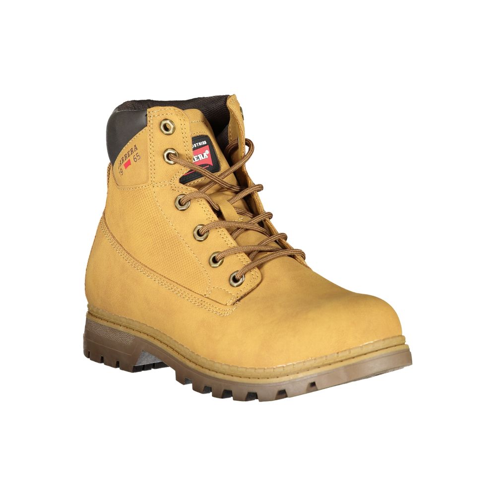Carrera Giallo Polyurethane Men Ankle Boot