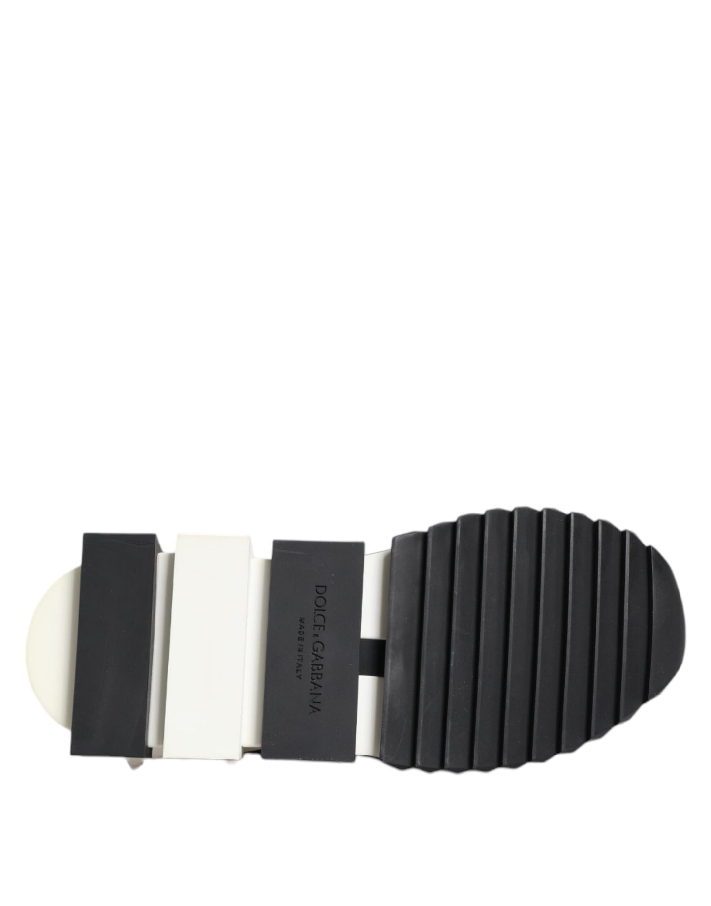 Dolce & Gabbana Black White Sorrento Low Top Sneakers Shoes