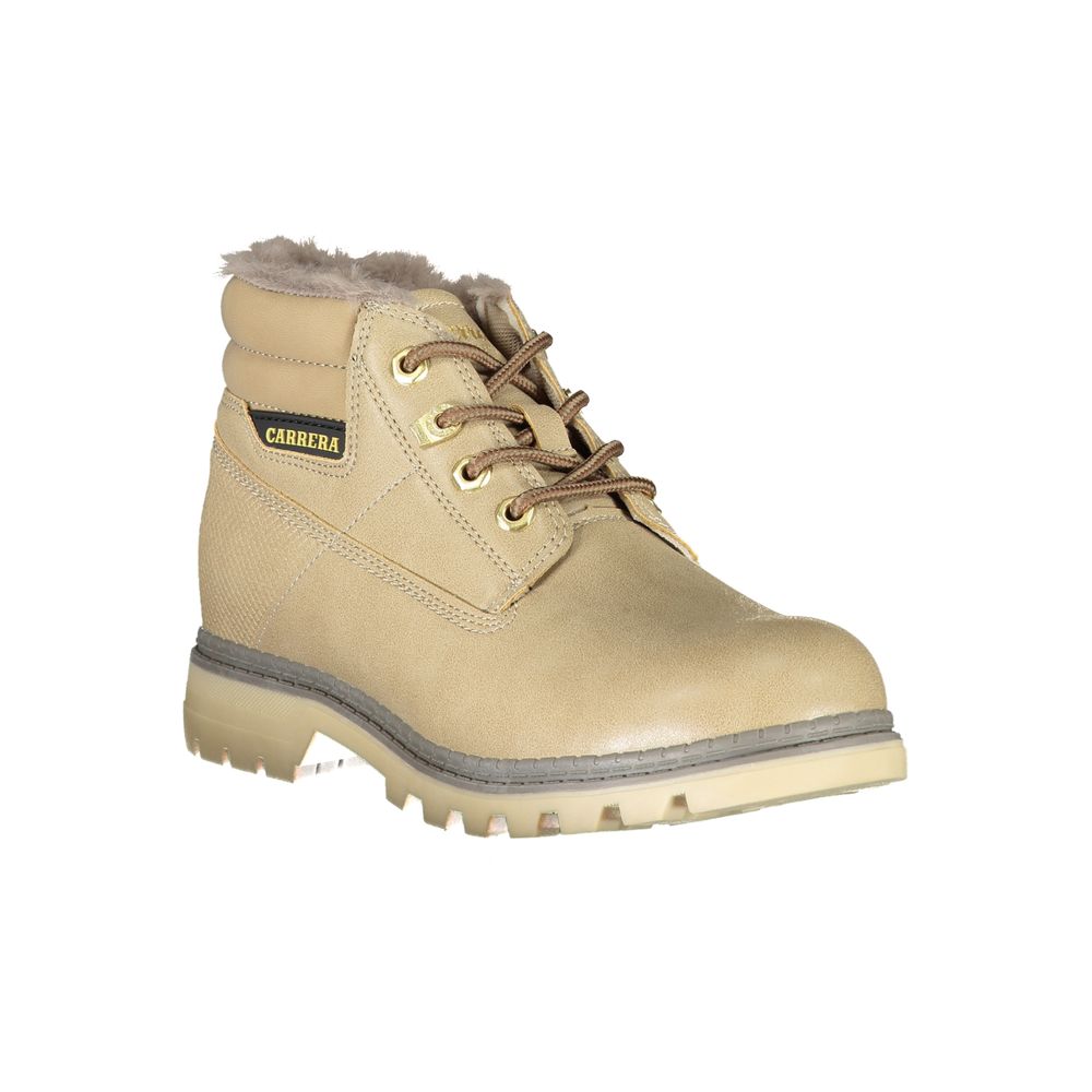 Carrera Beige Polyester Women Boot