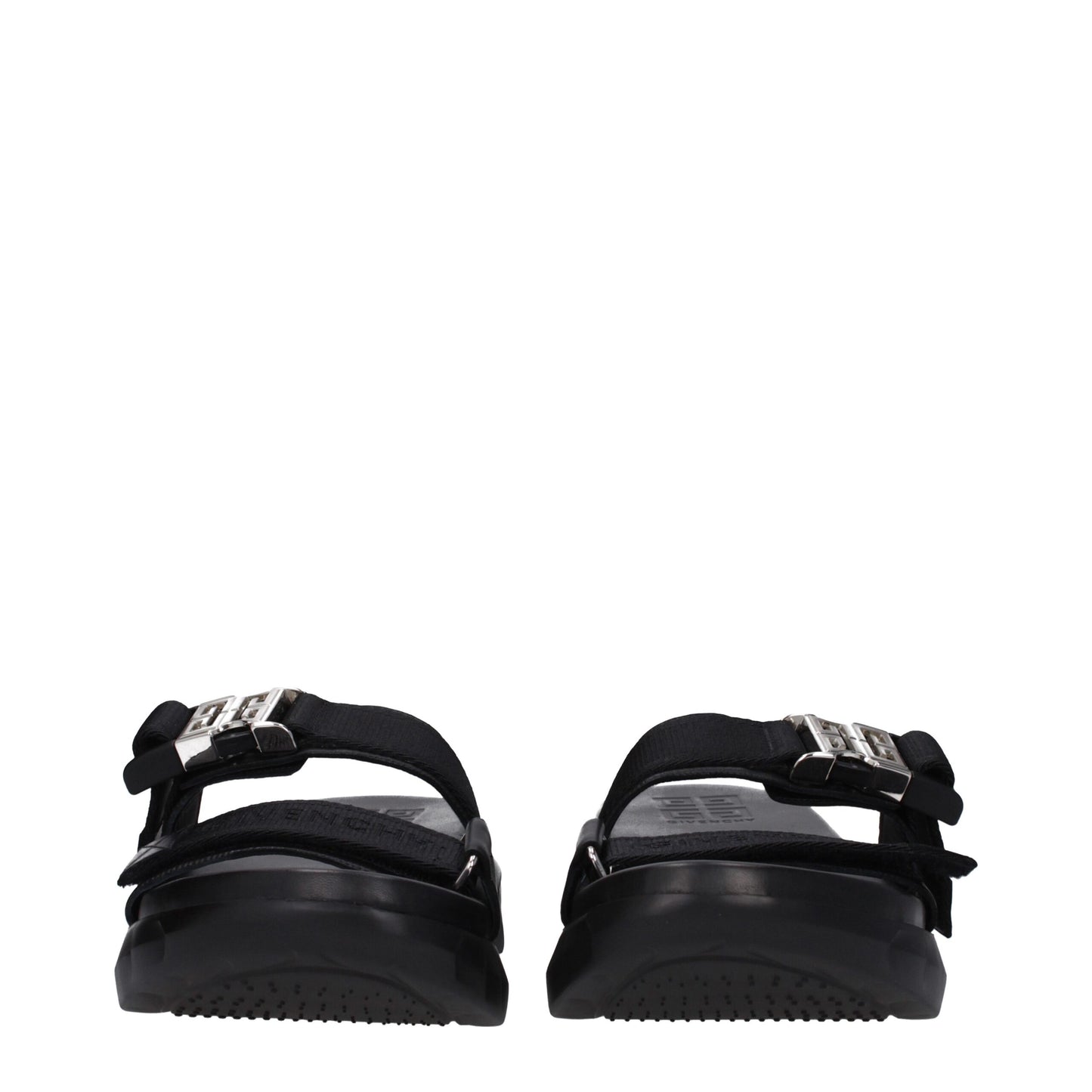 Givenchy Black Fabric Slippers
