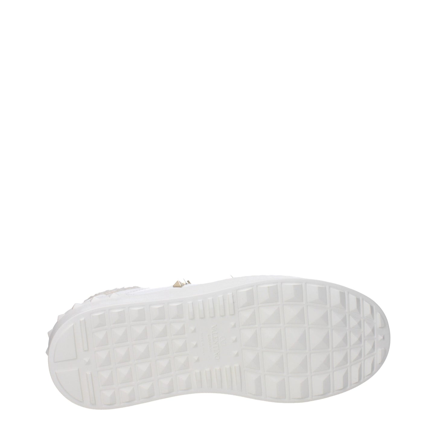 Valentino Garavani White Leather Platform Sneakers