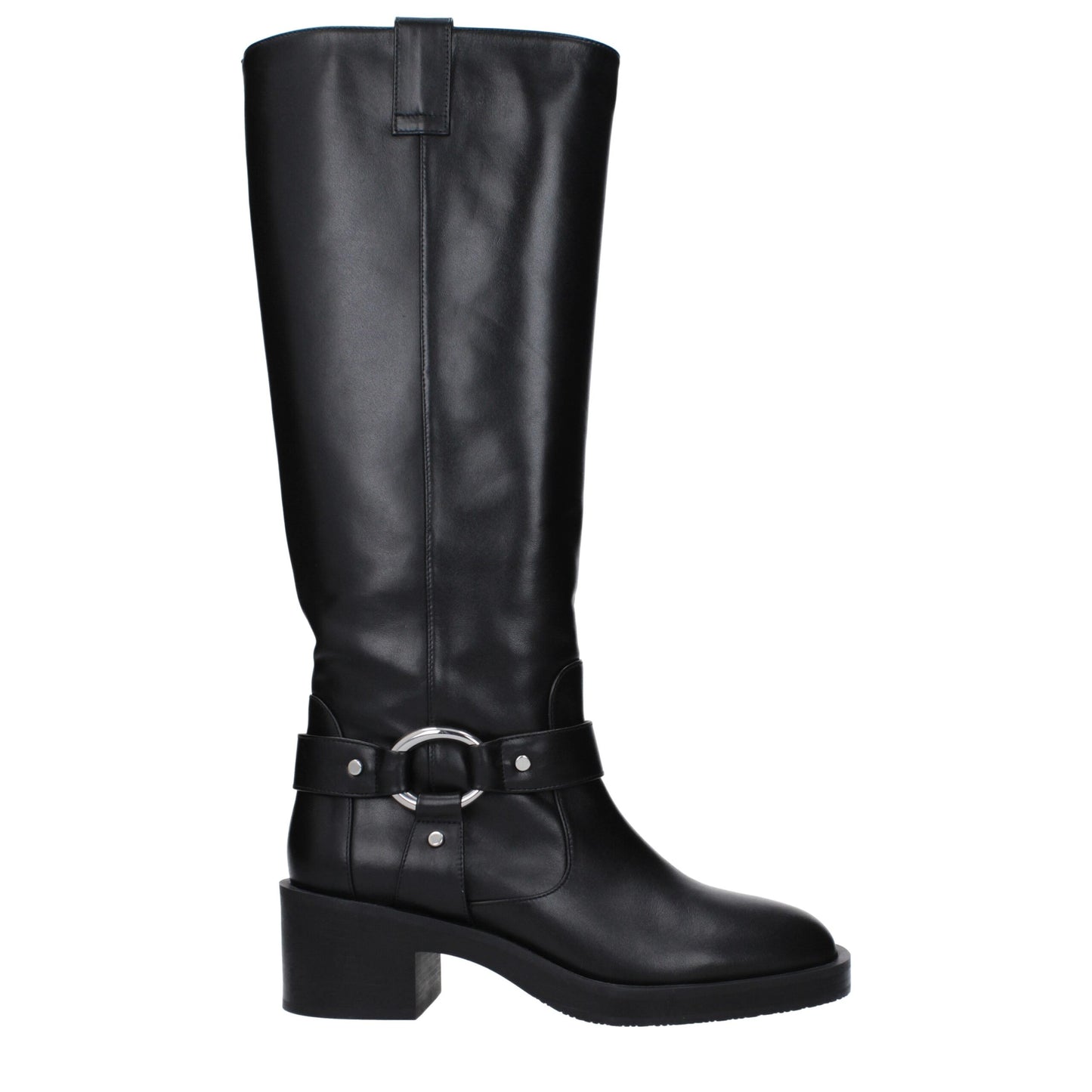 Stuart Weitzman Black Leather Boots