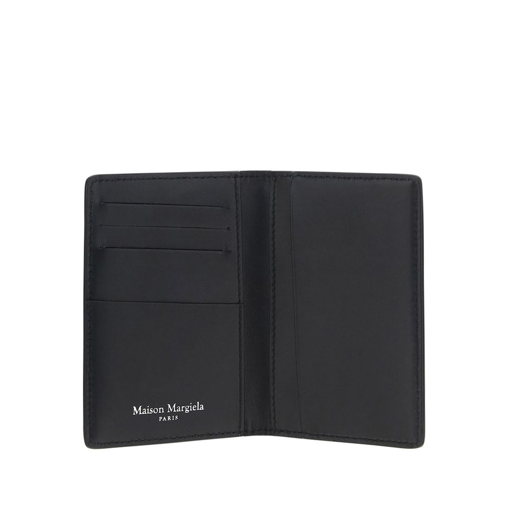 Margiela Black Calf Leather Bos Taurus Wallet