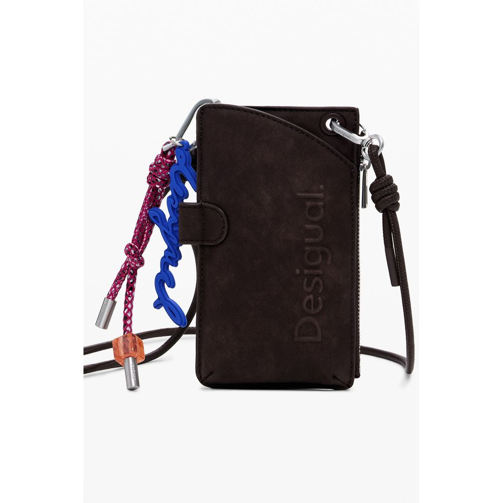 Desigual Marrone Poliuretano Womens Wallet