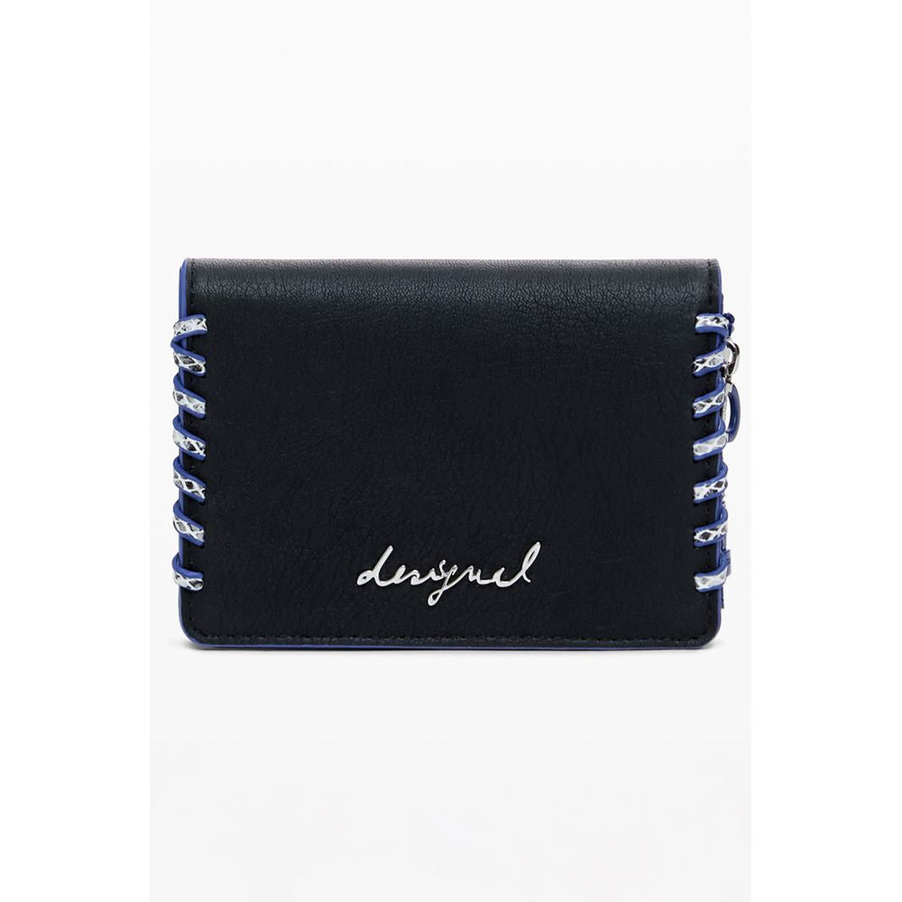 Desigual "Black Polyethylene Women Wallet"