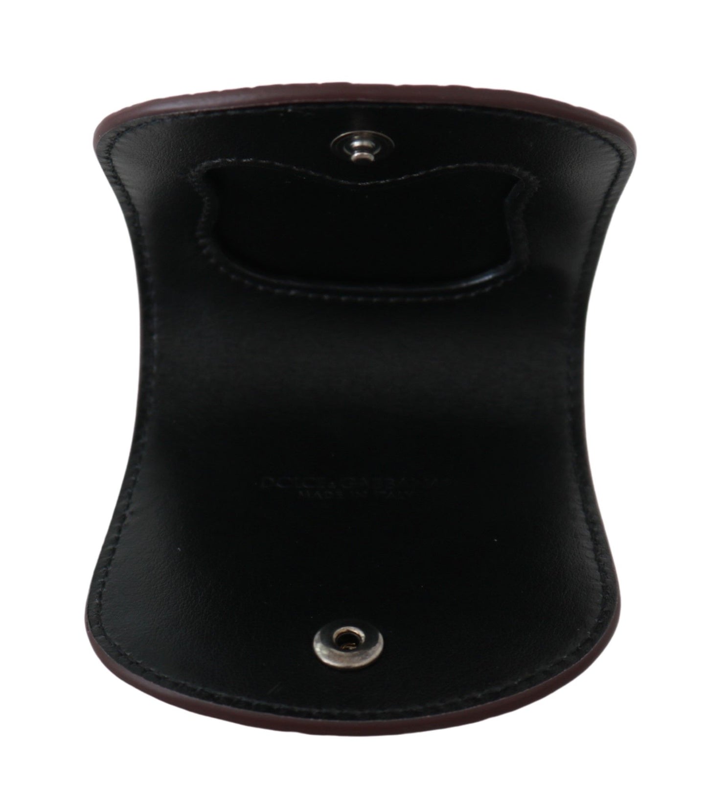 Dolce & Gabbana Brown Exotic Skin Pocket Cm Case Holder