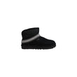 UGG Black Suede Leather Ankle
