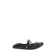 Balenciaga Black Calf Leather Bos Taurus Ballet Flats