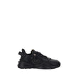 Fendi Black Calf Leather Bos Taurus Athletic Sneakers