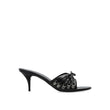 Balenciaga Cagole 70 Leather Sandals
