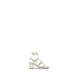 Valentino Garavani Cream Calf Leather Bos Taurus Sandals