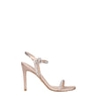 Stuart Weitzman Pink Satin Stiletto Heels Sandals