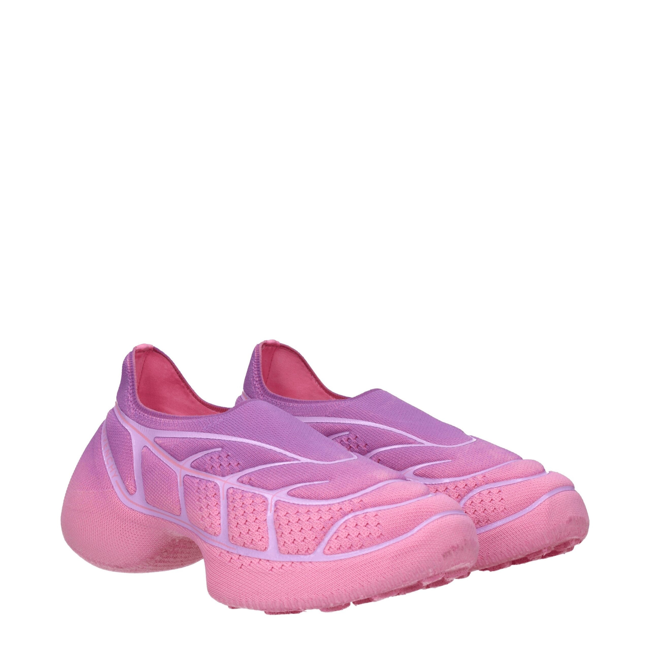 Givenchy Pink Fabric Sneakers