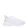 Burberry White Leather Sneakers