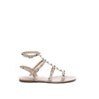 Valentino Garavani Beige Calfskin Sandals