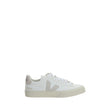Veja White Calf Leather Bos Taurus Low Top Sneakers