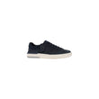 Clarks Blue Nubuc Leather Low Top Sneakers