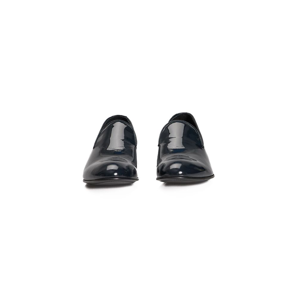Roberto Pepe Luxury Blue Calfskin Loafer