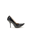 Margiela Black Calf Leather Bos Taurus High Heel Pumps