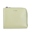 Jil Sander Green Leather Wallet