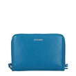 Jil Sander Blue Leather Wallet