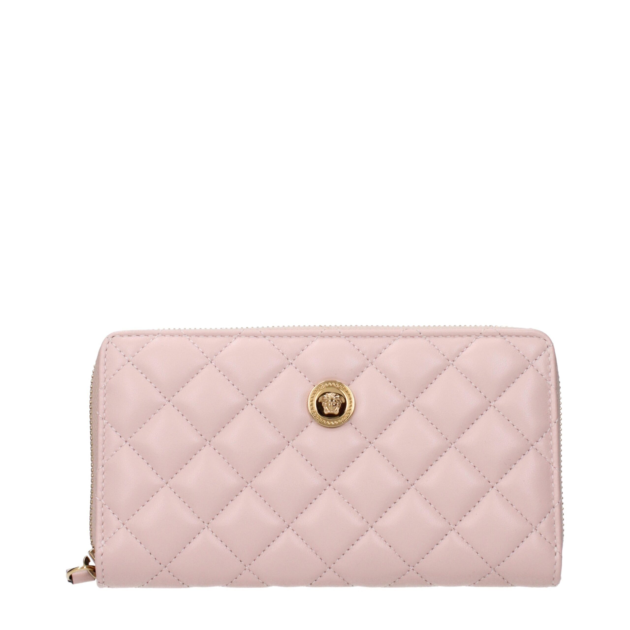 Versace Pink Leather Wallet