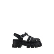 Prada Black Acetate Platform Sandals