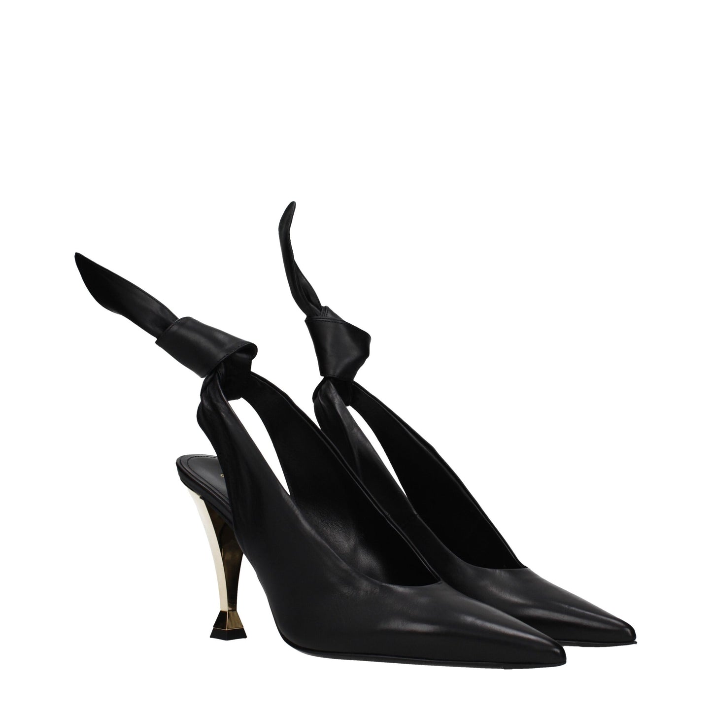 Givenchy Black Leather Pumps