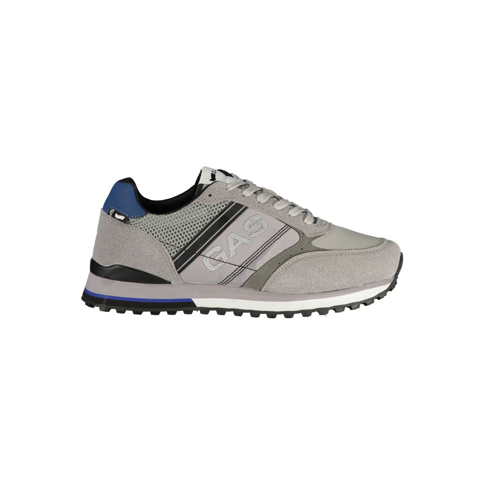 Gas Gray Polyurethane Men Sneaker