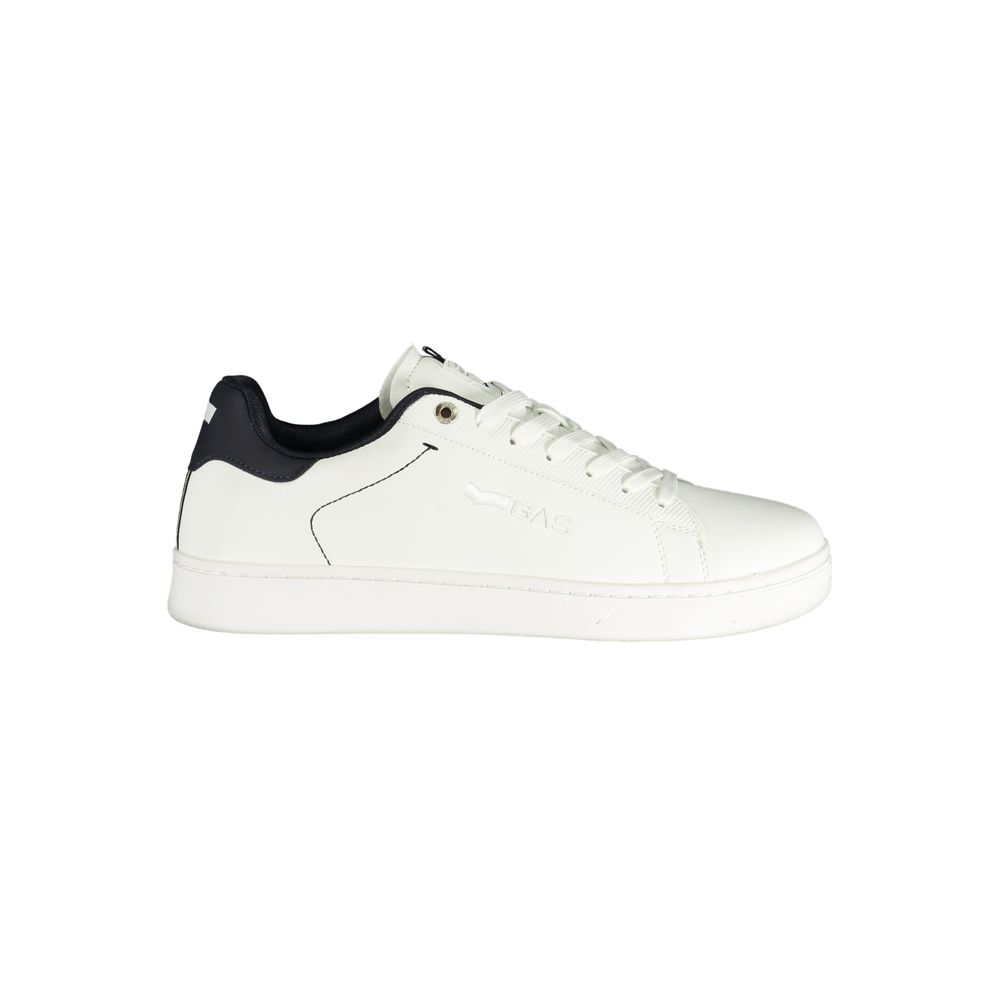 Gas Bianco Polyurethane Men Sneaker